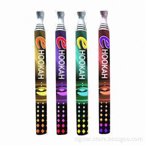 E-Hookah electronic cigarette with diamond tip and 800 puffs
